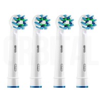 Насадки для зубной щетки Braun Oral-B Cross Action EB50 (4 шт.)