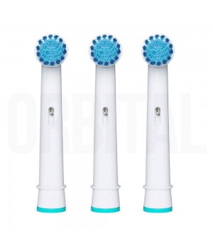 Насадки для зубной щетки Braun Oral-B Sensitive Clean EB17 (3 шт.)