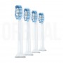 Сменные насадки для звуковой зубной щетки Philips Sonicare Sensitive HX6054/07 (4шт.)