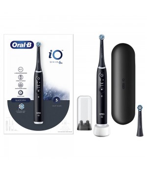 Электрическая зубная щетка Oral-B iO 6 iOM6.2Q6.2DK black (2 насадки)