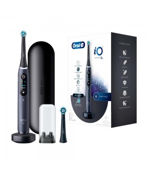 Электрическая зубная щетка Oral-B iO 8n black (2 насадки)