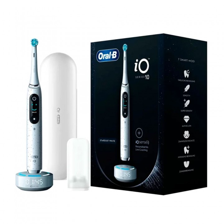 Электрическая зубная щётка Oral-B iO 10 Series 10 White (белый)